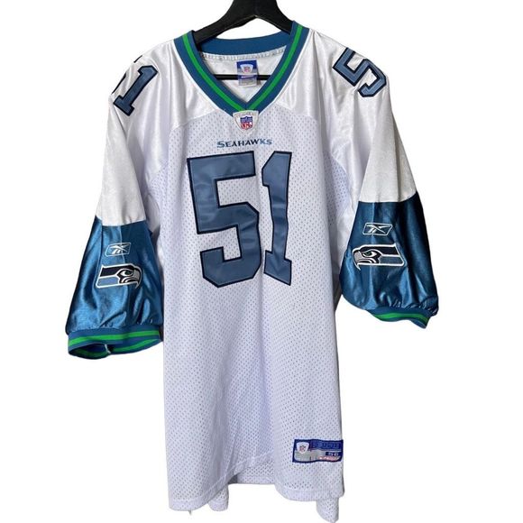 Reebok Seahawks Tatupu On Field Jersey 56 - Picture 1 of 4